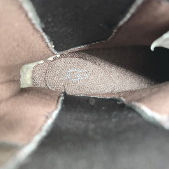 Ugg Herrick Chelsea Boots Mens 11 Brown Leather Rugged Casual Pull On Ankle main image 8